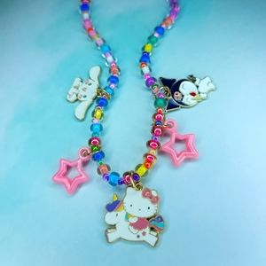 Hello Kitty Beaded Necklace